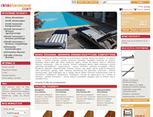 Tablet Screenshot of deski-tarasowe.com